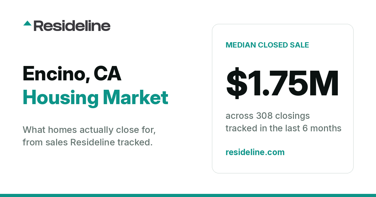 Encino, CA Housing Market 2026: What Homes Actually Sell For