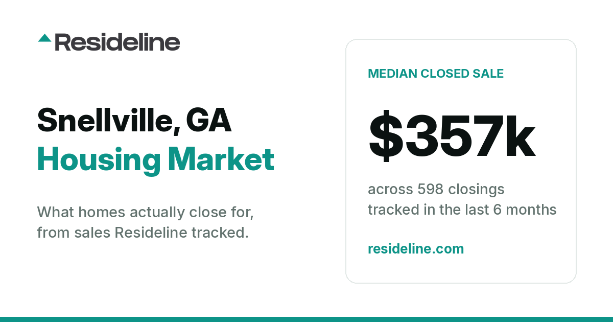 Snellville, GA Housing Market 2026: What Homes Actually Sell For