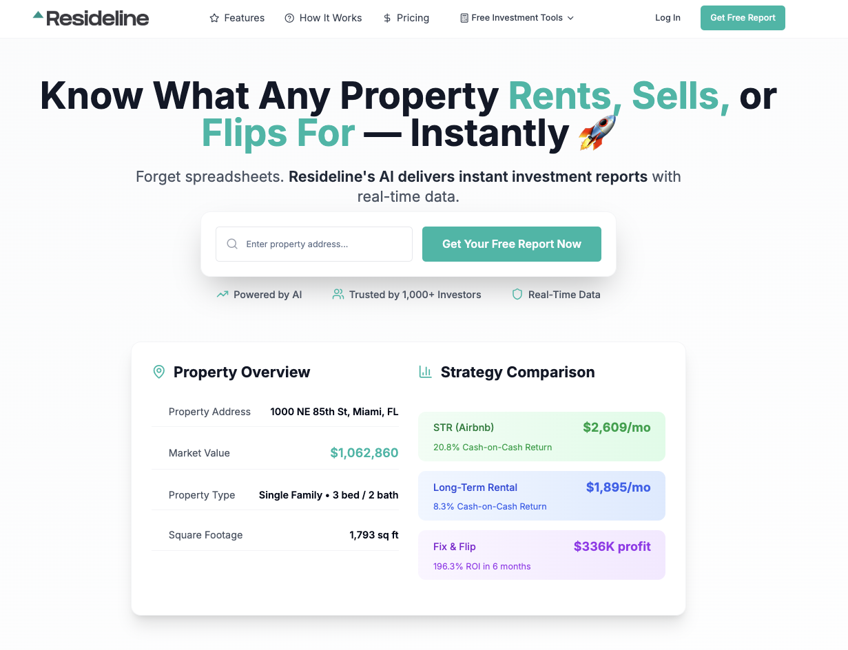 Resideline  screenshot 1